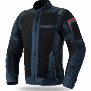 Seventy SD-JT56 casacos de turismo de verano para hombre, azul marino y Preto