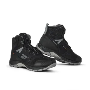 SEVENTY SD-BA7 STELVIO LOW Moto Unisex Botas Preto Cinza