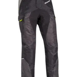 IXON BALDER PT HOMBRE MOTO PANTALONES NEGRO GRIS AMARILLO BRILLANTE