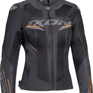 IXON DRACO LADY Verano Moto Textil Chaqueta Preto Oro