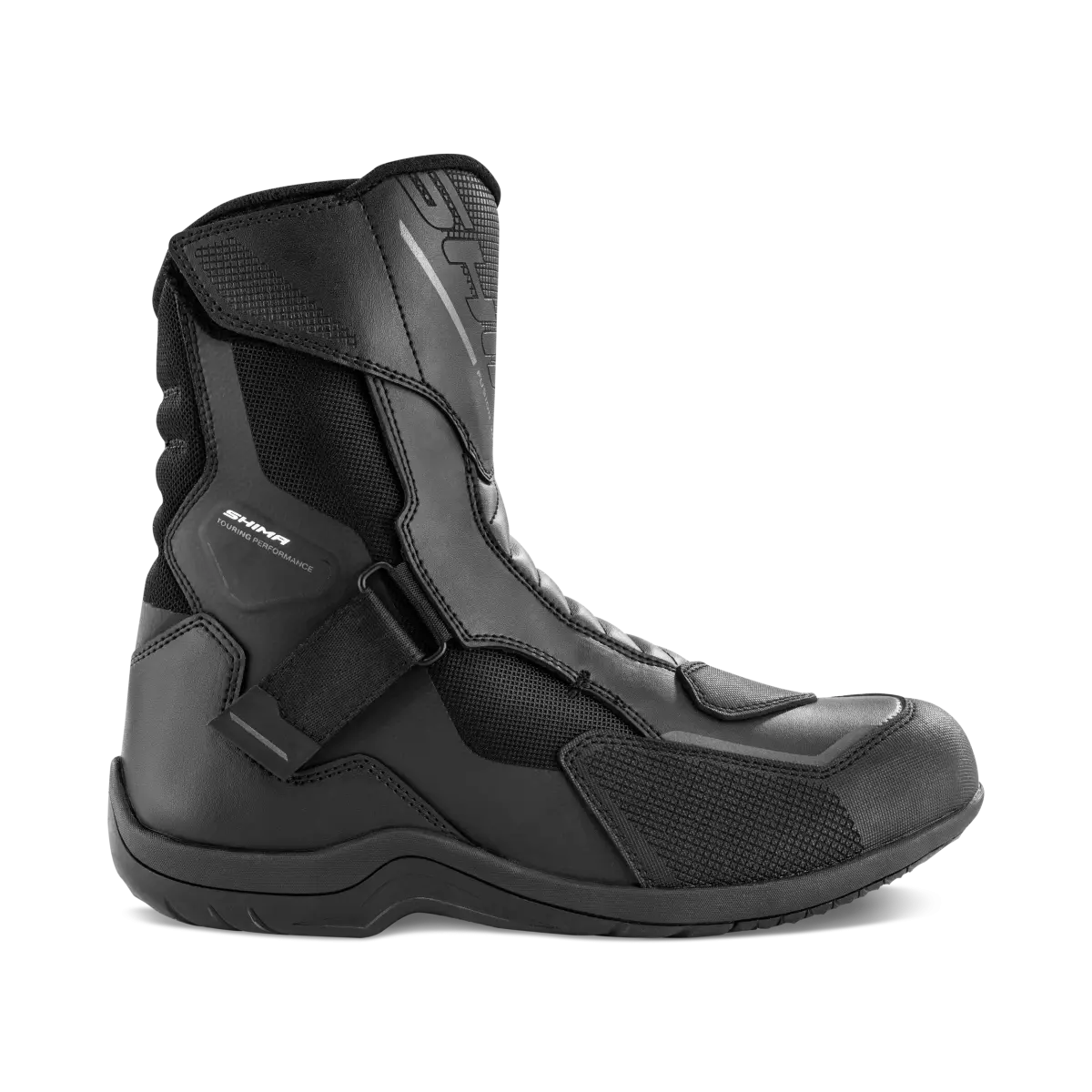SHIMA FUSION WP Moto Senhora Touring BOTAS Preto - Image 4
