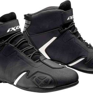 IXON GAMBLER WP HOMEM EQUITAÇÃO BOTAS PRETO BRANCO