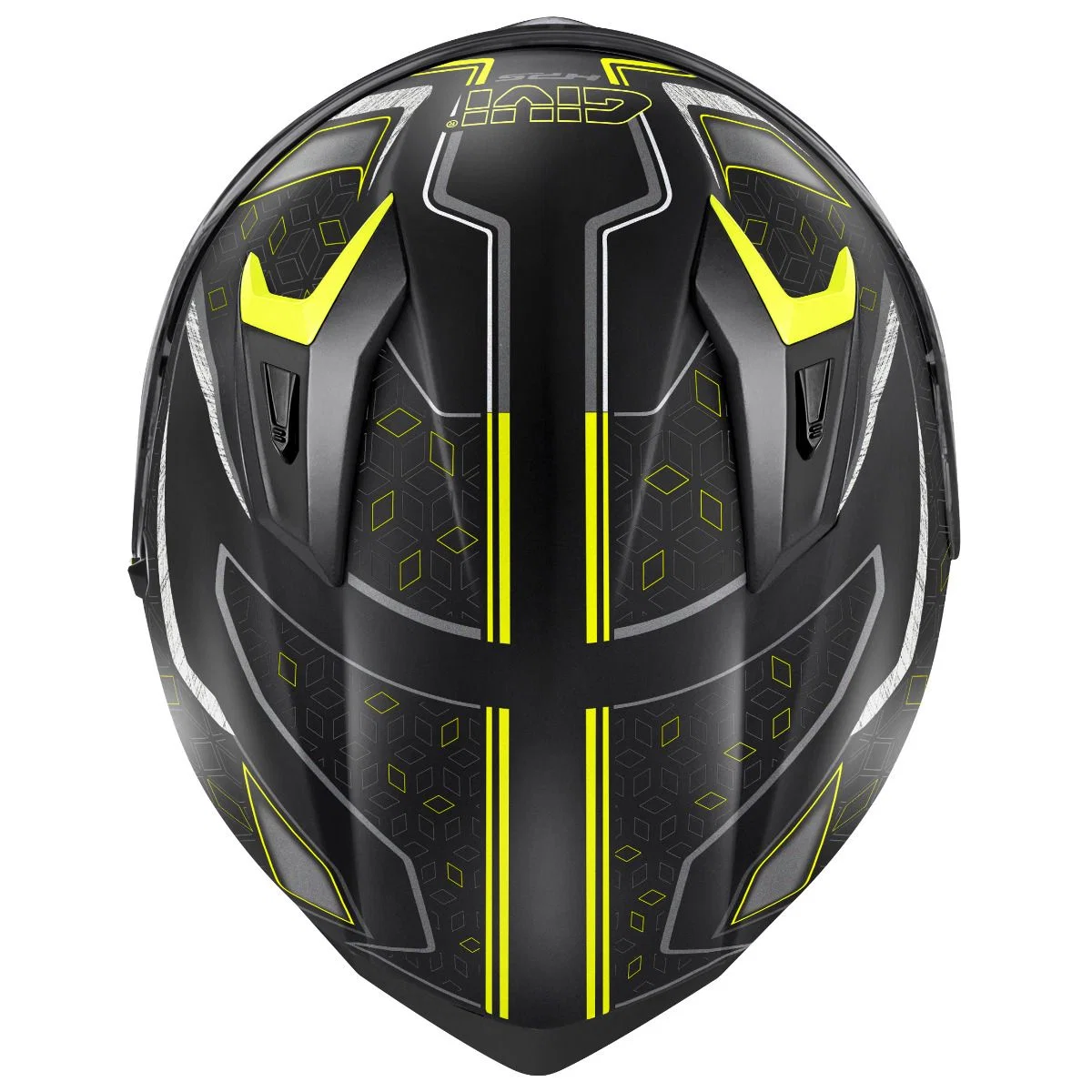 GIVI 50.8 Mystical Moto Integral Casco Preto Amarilla Titani - Image 5