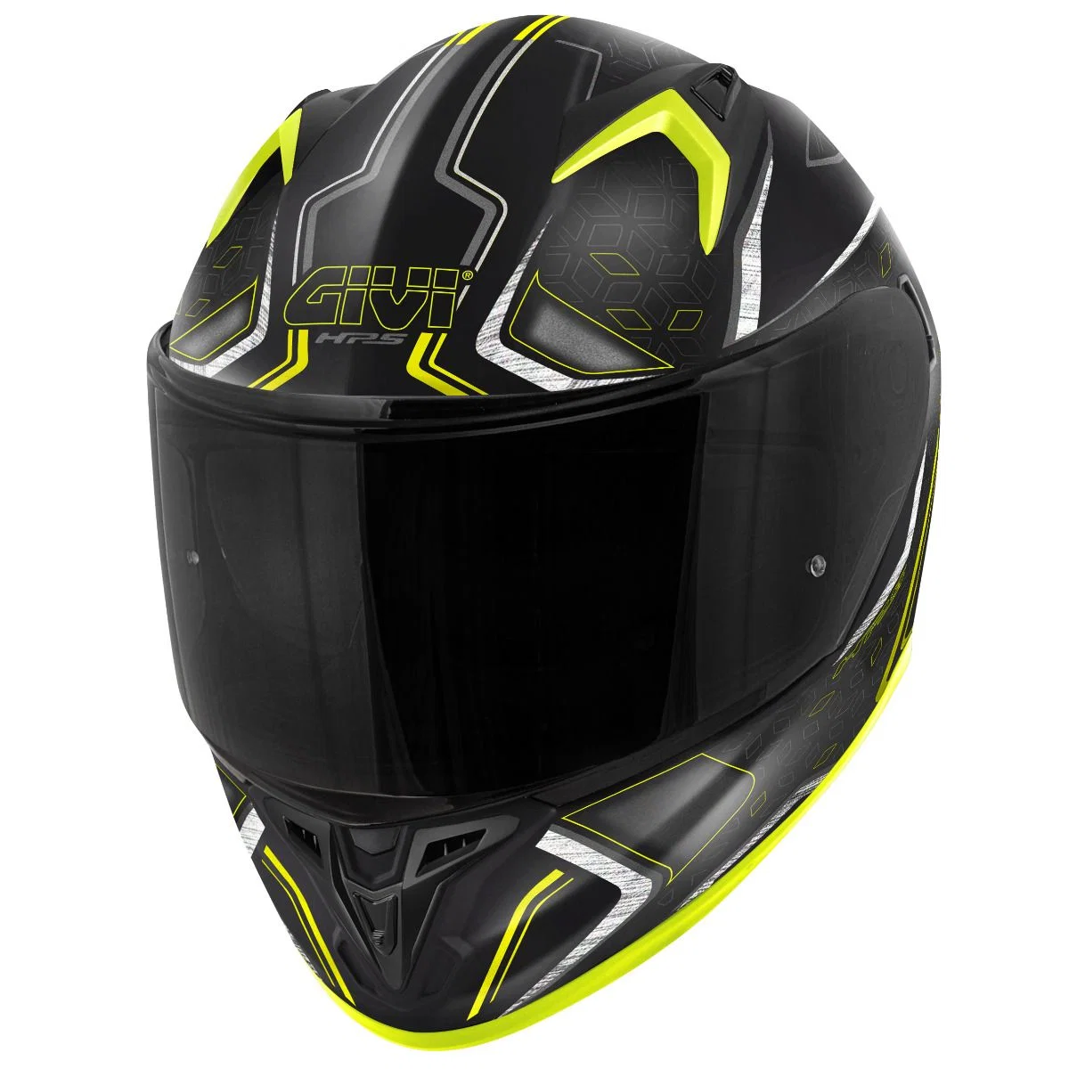 GIVI 50.8 Mystical Moto Integral Casco Preto Amarilla Titani