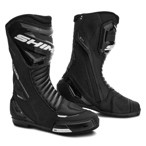 SHIMA RX-3 Corida BOTAS DE MOTO Preto BLANCO